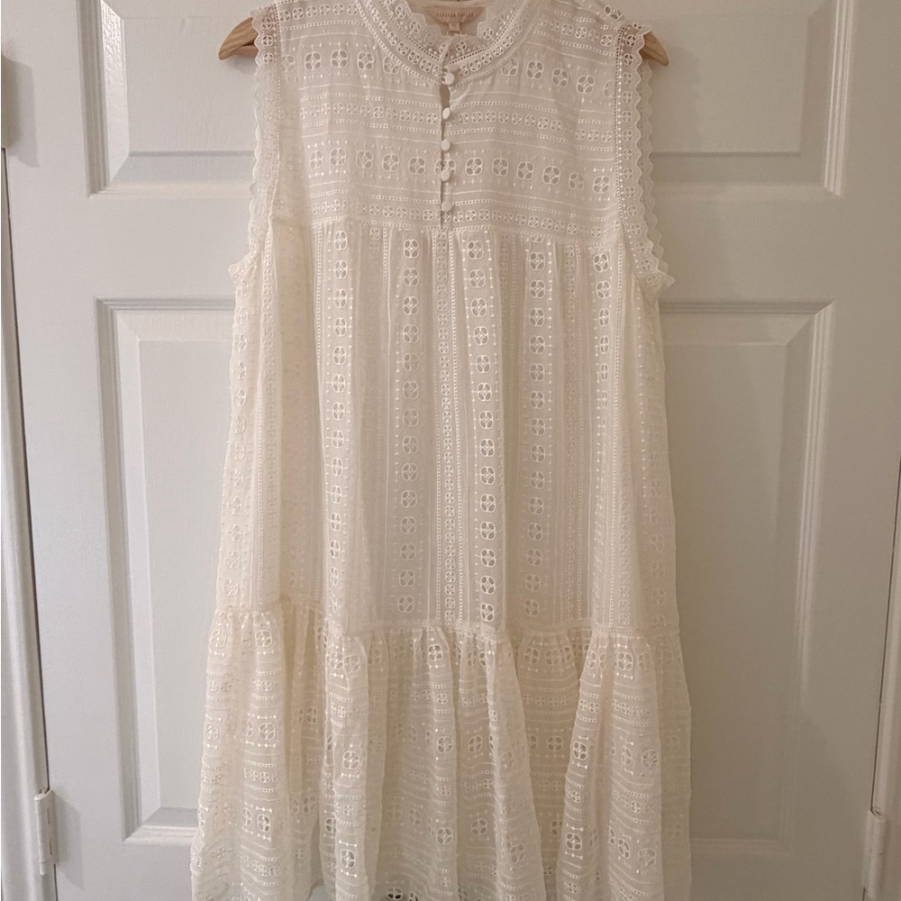 Rebecca Taylor NWT Geo Sleeveless Silk Dress
